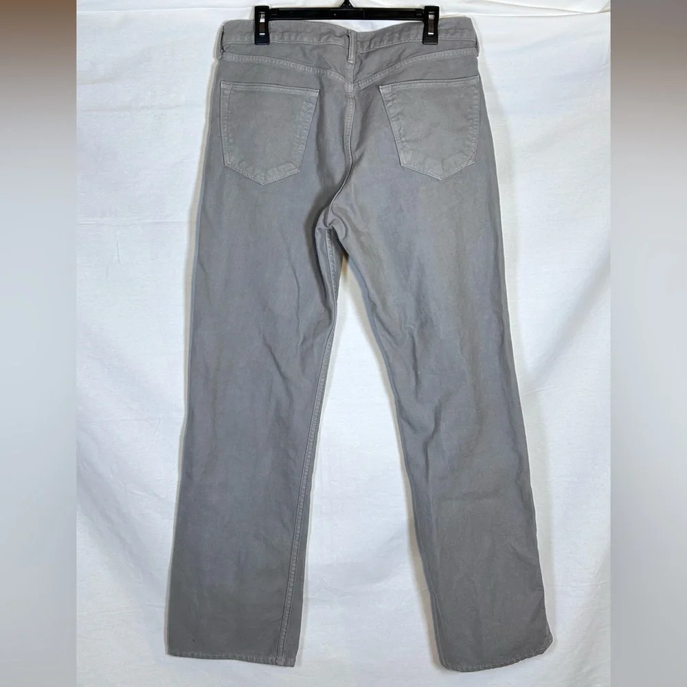 Banana Republic Straight Fit Jeans Men’s 34x32 Gray Denim Pants Cotton